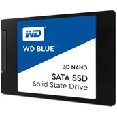 Dyski serwerowe - Western Digital Dysk SSD 3D NAND SSD Blue 500GB 2.5 SATA WDS500G2B0A - miniaturka - grafika 1