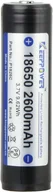 Ładowarki i akumulatory - Akumulator KP ICR 18650 2600mAh Li-Ion 3,7V op./2szt - miniaturka - grafika 1