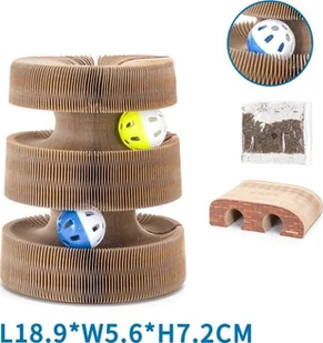 Nobleza Drapak dla kota w kształcie łukowego mostu Drapak dla kota w kształcie łukowego mostu - Drapaki dla kotów - miniaturka - grafika 1