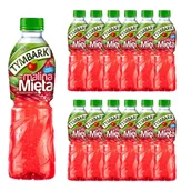Soki i napoje niegazowane - Tymbark Napój malina mięta 500 ml x12 sztuk - miniaturka - grafika 1