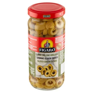 Figaro OLIWKI ZIELONE KROJONE 240G zakupy dla domu i biura! 21883723 - Warzywa w marynacie - miniaturka - grafika 1