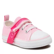 Trampki damskie - Big Star Trampki JJ374078 Lt. Pink - miniaturka - grafika 1
