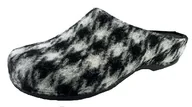 Kapcie damskie - Berkemann Kapcie damskie Fabia, czarno-biały, 35.5 eu - miniaturka - grafika 1