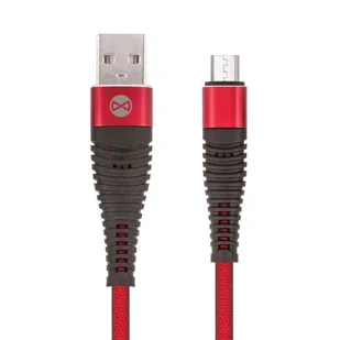 Forever Shark micro-USB czerwony 2220886 - Kable USB - miniaturka - grafika 2