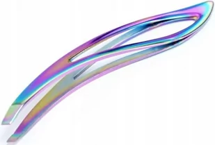 Pęseta Pinceta Skośna Do Regulacji Brwii Metalowa - Akcesoria i kosmetyki do stylizacji brwi - miniaturka - grafika 1