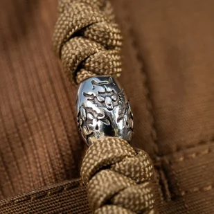 Przywieszka do noża M-Tac Zeus Stainless Steel Coyote  paracord (10296105) - Akcesoria do noży - miniaturka - grafika 5