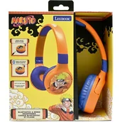 Słuchawki - LEXIBOOK Naruto 2 w 1 Pomarańczowo-niebieski - miniaturka - grafika 1
