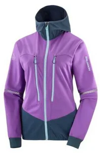 Kurtka skiturowa Salomon MTN W Royal Purple - Kurtki i kamizelki sportowe damskie - miniaturka - grafika 1