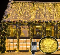 Oświetlenie świąteczne - Jopassy 30m LED lampki choinkowe wodoodporne lampki oświetlenie, ciepła biel - miniaturka - grafika 1