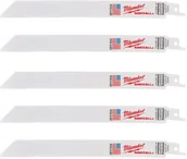 Brzeszczoty - MILWAUKEE BRZESZCZOT S BIMETAL 200mm 10/14T /5szt. - miniaturka - grafika 1