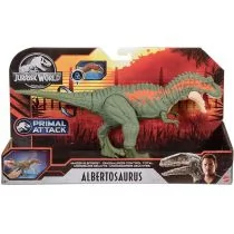 Fisher Price Jurassic World Mega Szczęki Albertosaurus GVG67 GVG67 - Figurki dla dzieci - miniaturka - grafika 1