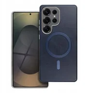 Etui i futerały do telefonów - Futerał GENTLEMAN MAG COVER kompatybilny z MagSafe do SAMSUNG A26 granatowy - miniaturka - grafika 1