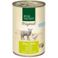 Mokra karma dla kotów - REAL NATURE Light Kurczak i jagnięcina 6x400 g - miniaturka - grafika 1
