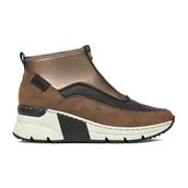 Sneakersy damskie - Botki Rieker N6352-25 - miniaturka - grafika 1