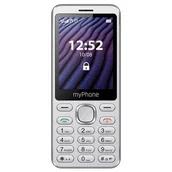 Telefony komórkowe - myPhone Maestro 2 32MB/32MB Dual Sim Srebrny - miniaturka - grafika 1