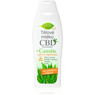 Bione Cosmetics Odżywczymleczko do ciała CBD Kanabidiol 500 ml - Balsamy i kremy do ciała - miniaturka - grafika 1