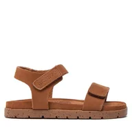 Buty dla chłopców - Sandały Gioseppo Bude 71921-P Brązowy - miniaturka - grafika 1