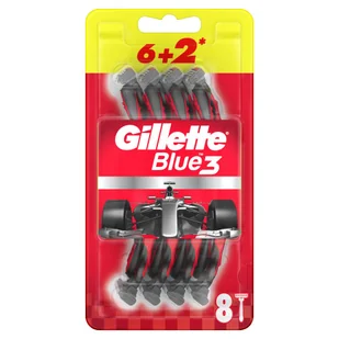 Gillette Blue3Nitro Jednorazowa maszynka 6+2 - Maszynki do golenia i wkłady - miniaturka - grafika 2