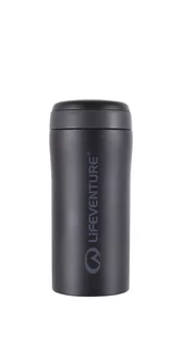 Lifeventure Kubek termosowy Thermal Mug 330ml czarny matowy roz uniw LV-9530M) LV-9530M - Kubki termiczne - miniaturka - grafika 1