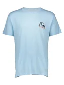 Koszulki męskie - Quiksilver Koszulka w kolorze błękitnym - miniaturka - grafika 1