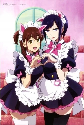Plakat Anime Akiba Maid War AMS_003 A2 (custom)