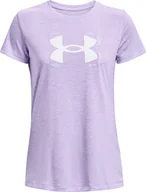 Bluzki damskie - Koszulka damska Under Armour Tech Twist Graphic SSC fioletowa 1366125 532-S - miniaturka - grafika 1