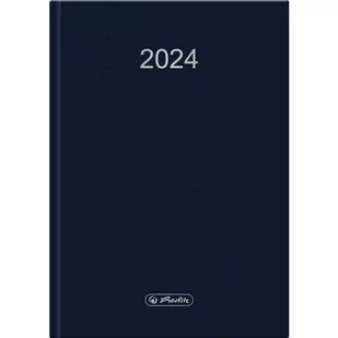 Kalendarz dzienny Szefa A5 granatowy 2024 9588344 HERLITZ - Kalendarze - miniaturka - grafika 1