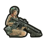 Odzież taktyczna i umundurowanie - M-Tac - Naszywka Tactical Girl №2 Valkiria - PVC - Pełny kolor - 51116213 - miniaturka - grafika 1