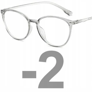 Okulary minusy kujonki kocie oczy korekcyjne -2 - Okulary korekcyjne, oprawki, szkła - miniaturka - grafika 1
