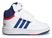 Buty dla dziewczynek - BUTY dziecięce ADIDAS HOOPS MID GZ9650 białe 21 - miniaturka - grafika 1