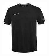 Koszulki sportowe męskie - Koszulka męska Babolat Play Crew Neck Tee Men Black S - miniaturka - grafika 1
