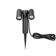 Lampy ogrodowe - Reflektor z grotem ziemnym CMD 9089, antracyt, długość 17 cm, IP65, 2-punktowa - miniaturka - grafika 1
