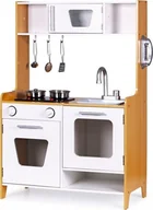 Zabawki AGD - Ecotoys DREWNIANA KUCHNIA DLA DZIECI ECOTOYS PLK534 - miniaturka - grafika 1