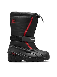 Sorel Śniegowce Flurry™ 2114081015 Czarny - Buty dla chłopców - miniaturka - grafika 1