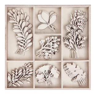 Kształty Z Drewna Gałązki, 35 Szt. Dpcraft - Pasmanteria - miniaturka - grafika 1