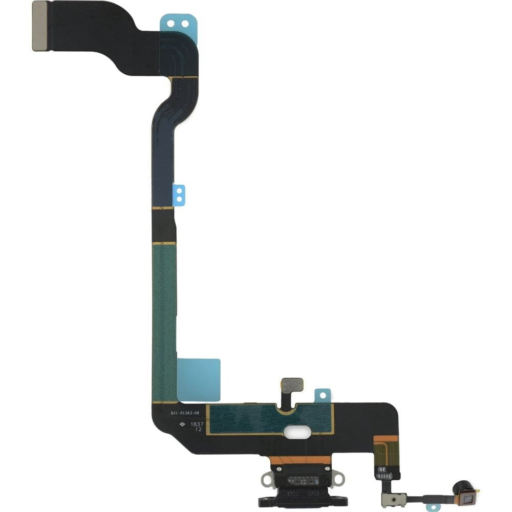 Złącze gniazdo ładowania dock iPhone XS ORG czarne