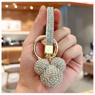 Breloki - Brelok do kluczy KRYSZTAŁKOWA GŁOWA BRL250B - miniaturka - grafika 1