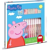 Zabawki kreatywne - Multiprint Świnka Peppa pięczątki i pisaki - miniaturka - grafika 1