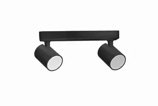 Light Prestige Plafon LAMPA sufitowa SNOW LP-731/2W BK regulowana OPRAWA natynkowa reflektorki tuby czarne LP-731/2W BK - Lampy sufitowe - miniaturka - grafika 1