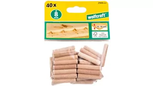 WOLFCRAFT Kołek montażowy 2908000 8 mm (OxD) 8 mmx40 mm 40 szt. - Kołki - miniaturka - grafika 3