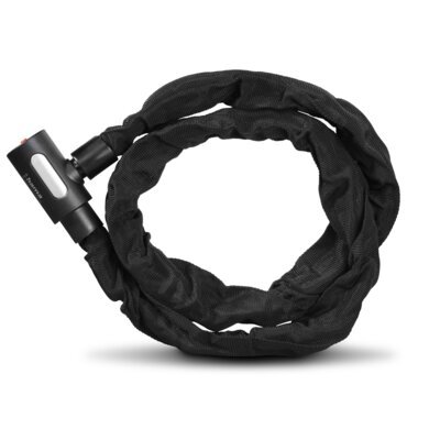 Zapięcie rowerowe HAMA łańcuch rowerowy 120cm Czarny