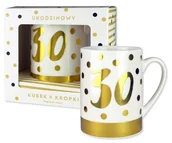 Kubki - Kubek w kropki-30 Nowa - miniaturka - grafika 1