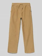 Spodnie i spodenki dla chłopców - Spodnie sztruksowe z elastycznym pasem model ‘TAXER’ - miniaturka - grafika 1