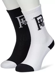 Cayler & Sons Uniseks Prayor Monogram 2-pak, czarne + białe, 35-38 - Skarpetki męskie - miniaturka - grafika 1