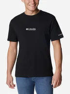 Koszulki męskie - Koszulka męska bawełniana Columbia CSC Basic Logo Short Sleeve 1680053020 XL Czarna (195978113255) - miniaturka - grafika 1