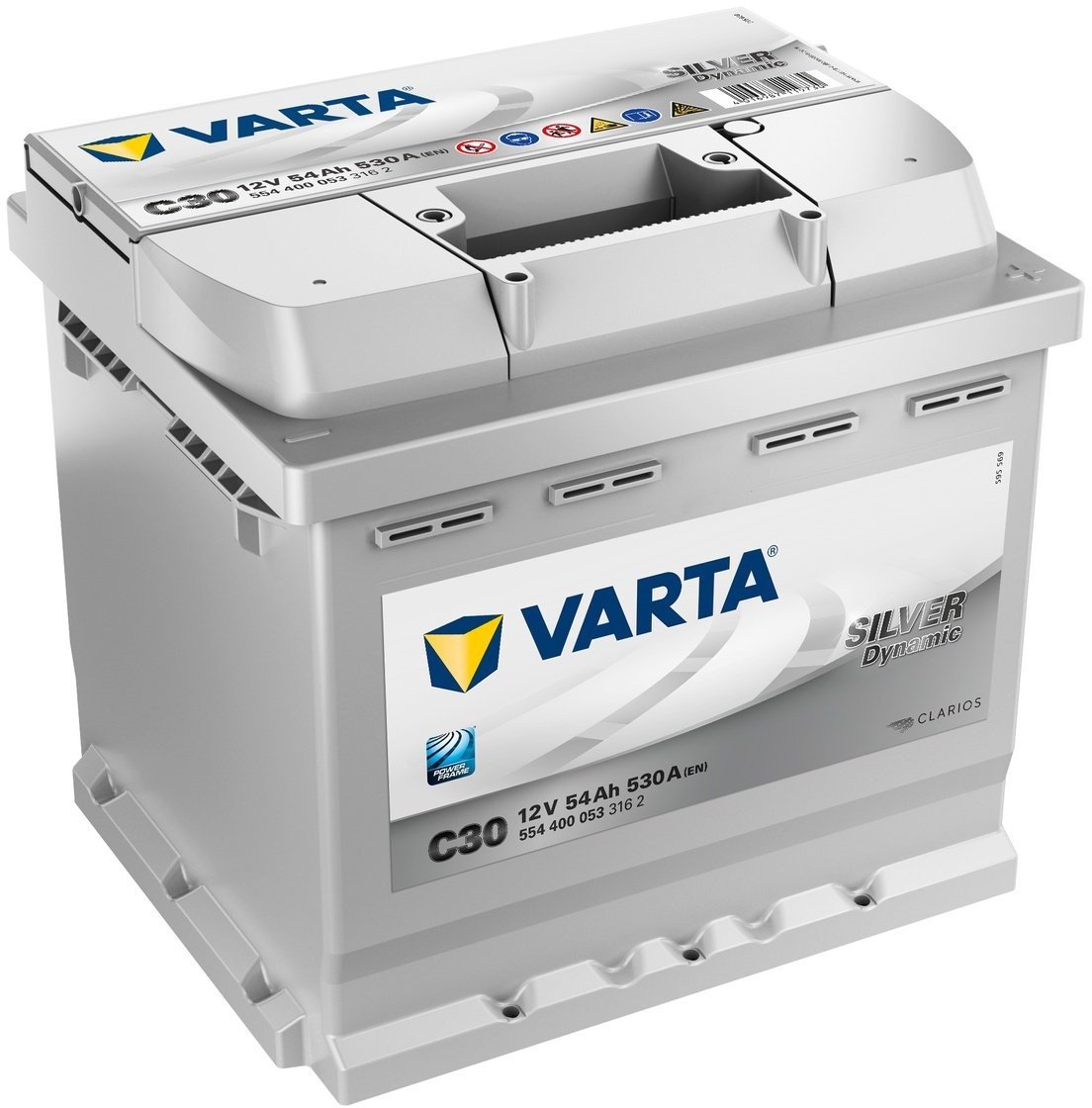 ACCUMULATOR VARTA SD 554400053 C30 54 A