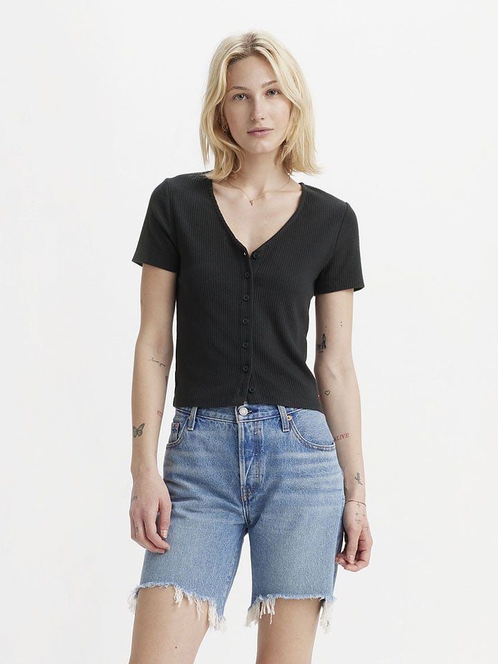 Levi's Kardigan w kolorze czarnym