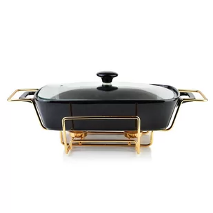 MODERN KITCHEN Naczynie z podgrzewaczem 2,1L 41,5x25,6x15cm - Piece, kotły i płyty grzejne gastronomiczne MODERN KITCHEN Naczynie z podgrzewaczem 2,1L 41,5x25,6x15cm - Piece, kotły i płyty grzejne gastronomiczne - miniaturka - grafika 2