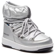 Śniegowce damskie - Moon Boot Śniegowce Jr Girl Low 34051800002 Silver Met. - miniaturka - grafika 1