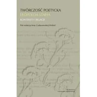 Nauka - Twórczość Poetycka Leopolda Staffa Konteksty I Relacje Praca zbiorowa - miniaturka - grafika 1